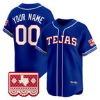 Custom Jersey Texas Rangers Royal 2026 City Connect Vapor Premier Limited Baseball Stitched Jerseys