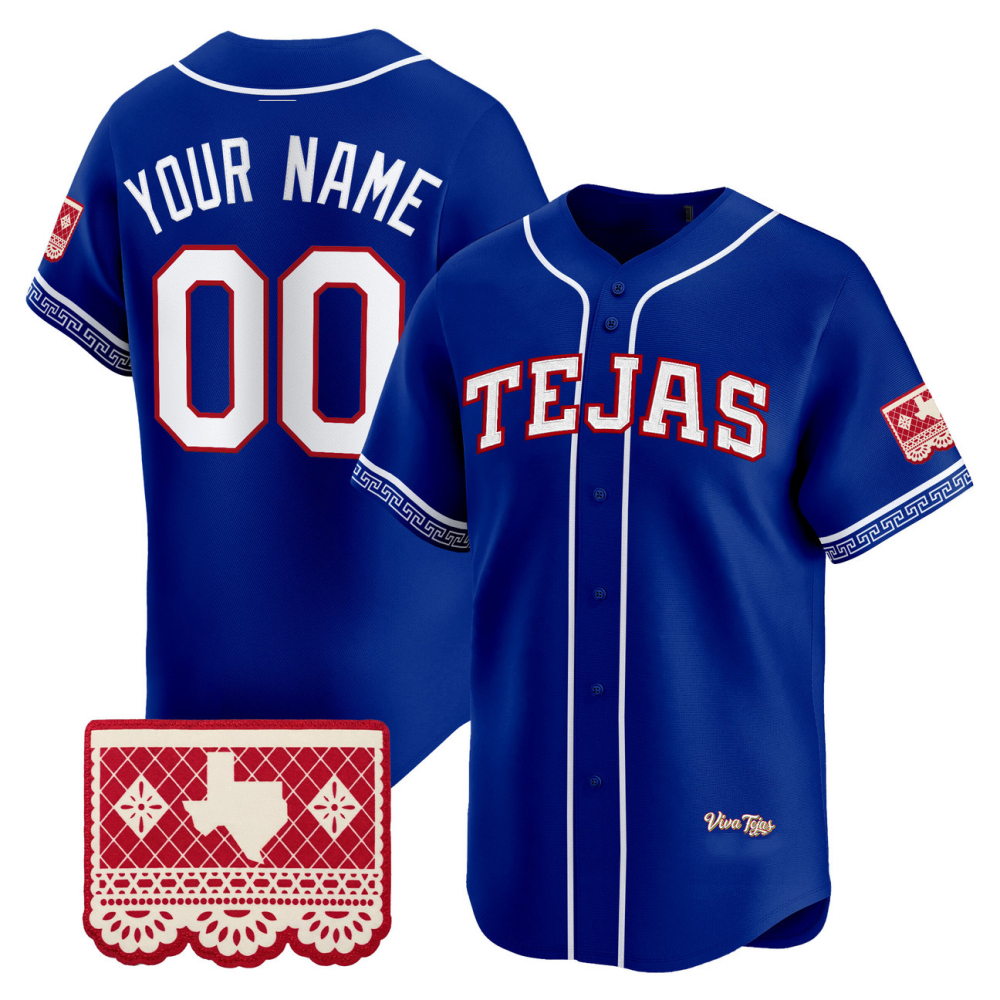 Custom Jersey Texas Rangers Royal 2026 City Connect Vapor Premier Limited Baseball Stitched Jerseys