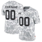 Custom KC.Chiefs Active Player 2024 F.U.S.E Arctic Camo Salute To Service Limited Stitched Football Jersey MAROU