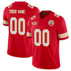 Custom KC.Chiefs Active Player Red 2023 F.U.S.E. With NKH Patch Vapor Untouchable Limited Stitched Football Jersey MAROU
