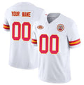 Custom KC.Chiefs Active Player White 2023 F.U.S.E. With NKH Patch Vapor Untouchable Limited Stitched Football Jersey MAROU