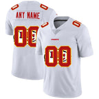 Custom KC.Chiefs White Team Big Logo Vapor Untouchable Limited Football Jersey MAROU