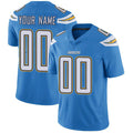 Custom LA.Chargers Alternate Electric Blue Vapor Untouchable Limited Football Jersey Marou
