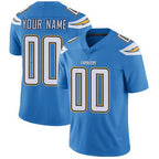Custom LA.Chargers Alternate Electric Blue Vapor Untouchable Limited Football Jersey Marou