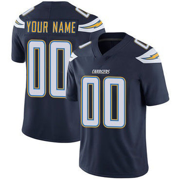 Custom LA.Chargers Home Navy Blue Vapor Untouchable Limited Football Jersey Marou