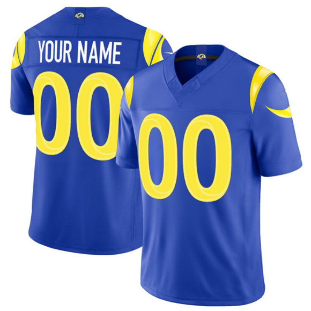 Custom LA.Rams Royal 2026 Vapor F.U.S.E. Limited Football Stitched Jersey