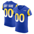 Custom LA.Rams Royal Vapor F.U.S.E. Elite Football Jersey Marou