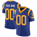 Custom LA.Rams Royal Vapor Untouchable Player Limited Football Jersey Marou