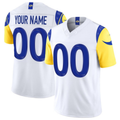 Custom LA.Rams White 2026 Vapor F.U.S.E. Limited Football Stitched Jersey
