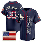 Custom Los Angeles Angels  America 250 Edition Vapor Premier Limited Navy Stitched Baseball Jersey