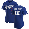Custom Los Angeles Dodgers Royal Alternate 2020 Authentic Player Baseball Jersey