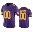 Custom Minnesota Vikings Purple 2023 F.U.S.E. Color Rush Stitched Football Jersey