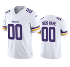 Custom MN.Vikings White F.U.S.E. Vapor Limited Stitched Football Jersey