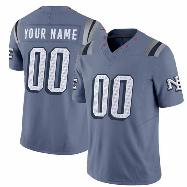 Custom NE.Patriots Active Player 2025 F.U.S.E. “Rivalriesâ€?Vapor Limited Stitched Jersey