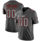 Custom NE.Patriots Gray Static Vapor Untouchable Limited Football Jersey Marou