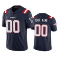Custom NE.Patriots Navy 2020 Vapor Limited Football Jersey Marou