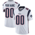 Custom NE.Patriots White Vapor Untouchable Player Limited Football Jersey Marou