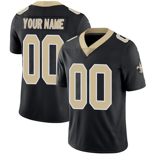 Custom NO.Saints Black Vapor Untouchable Player Limited Football Jersey Marou