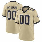 Custom NO.Saints Gold Gameday Golds Alternate Game Jersey