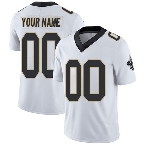 Custom NO.Saints White Vapor Untouchable Player Limited Football Jersey Marou