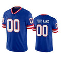 Custom NY.Giants Royal Vapor Untouchable Classic Retired Player Stitched Football Jersey Marou