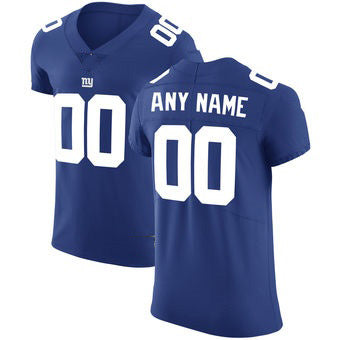 Custom NY.Giants Royal Vapor Untouchable Elite Football Jersey Marou