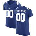 Custom NY.Giants Royal Vapor Untouchable Elite Football Jersey Marou