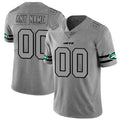 Custom NY.Jets 2019 Gray Gridiron Gray Vapor Untouchable Limited Football Jersey Marou