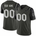 Custom NY.Jets Active Player Black 2025 F.U.S.E. Rivalries Vapor Limited Stitched Football Jersey