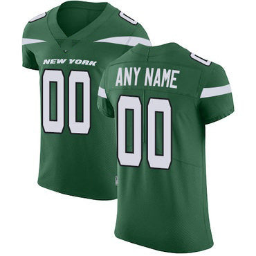 Custom NY.Jets Alternate Home Green Vapor Untouchable Elite Football Jersey Marou