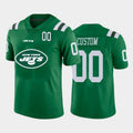 Custom NY.Jets Green Team Big Logo Number Vapor Untouchable Limited Football Jersey Marou