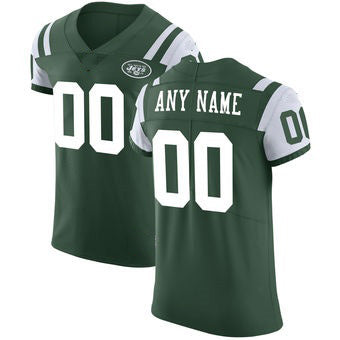 Custom NY.Jets Green Vapor Untouchable Elite Football Jersey Marou