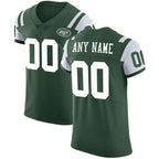Custom NY.Jets Green Vapor Untouchable Elite Football Jersey Marou
