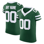 Custom NY.Jets Legacy Green Vapor F.U.S.E. Elite Football Jersey Marou