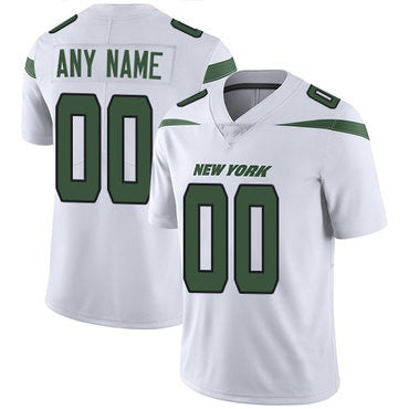 Custom NY.Jets Road White Vapor Untouchable Limited Football Jersey Marou