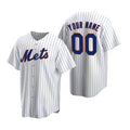 Custom New York Mets White Stitched Cool Base Home Baseball jersey