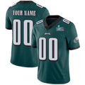Custom P.Eagles ACTIVE PLAYER Green LVII Patch Vapor Untouchable Limited Stitched Football Jersey Marou