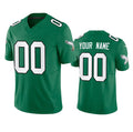 Custom P.Eagles Active Player Green 2023 F.U.S.E. Vapor Untouchable Stitched Football Jersey Marou