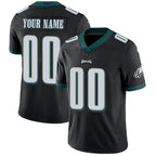 Custom P.Eagles Black Alternate Stitched Vapor Untouchable Limited Football Jersey Marou
