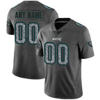 Custom P.Eagles Gray Static Vapor Untouchable Limited Football Jersey Marou