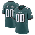 Custom P.Eagles Midnight Green Game Football Jersey Marou