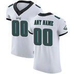 Custom P.Eagles White Vapor Untouchable Elite Football Jersey Marou