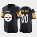 Custom P.Steelers Black Team Big Logo Vapor Untouchable Limited Football Jersey Marou