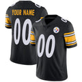 Custom P.Steelers Black Vapor Untouchable Player Limited Football Jersey Marou