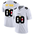 Custom P.Steelers White Team Big Logo Vapor Untouchable Limited Football Jersey Marou