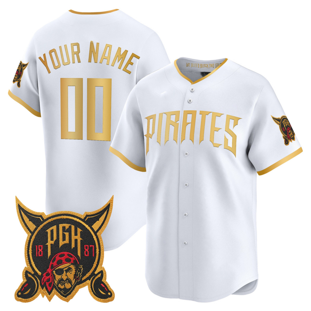 Custom Pittsburgh Pirates White 2026 City Connect Vapor Premier Limited Baseball Stitched Jersey