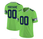 Custom S.Seahawks Active Player 2023 F.U.S.E. Green Limited Stitched Football Jersey Marou