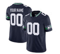 Custom S.Seahawks Active Player 2023 F.U.S.E. Navy Limited Stitched Football Jersey Marou