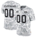 Custom SF.49ers Active Player 2024 F.U.S.E Arctic Camo Salute To Service Limited Stitched Football Jersey Marou
