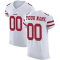 Custom SF.49ers White Vapor Untouchable Elite Football Jersey Marou
